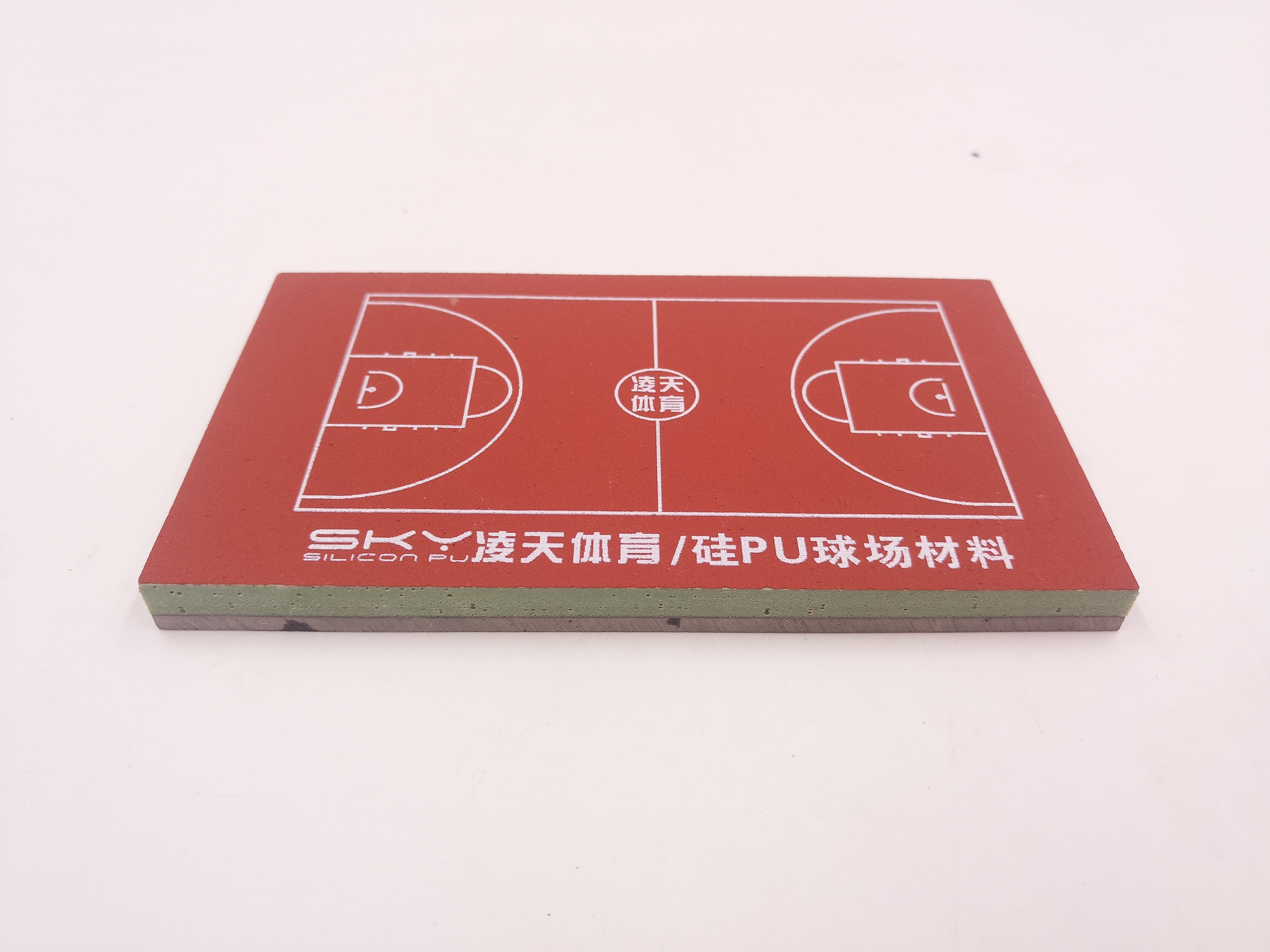 硅PU球场制作工艺与硅pu篮球场效果图！